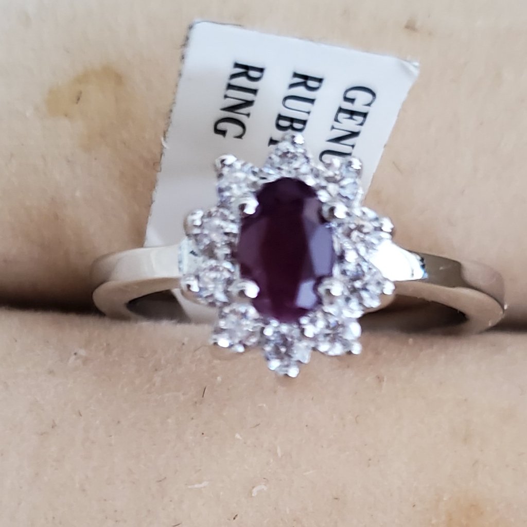 Genuine Ruby Ring